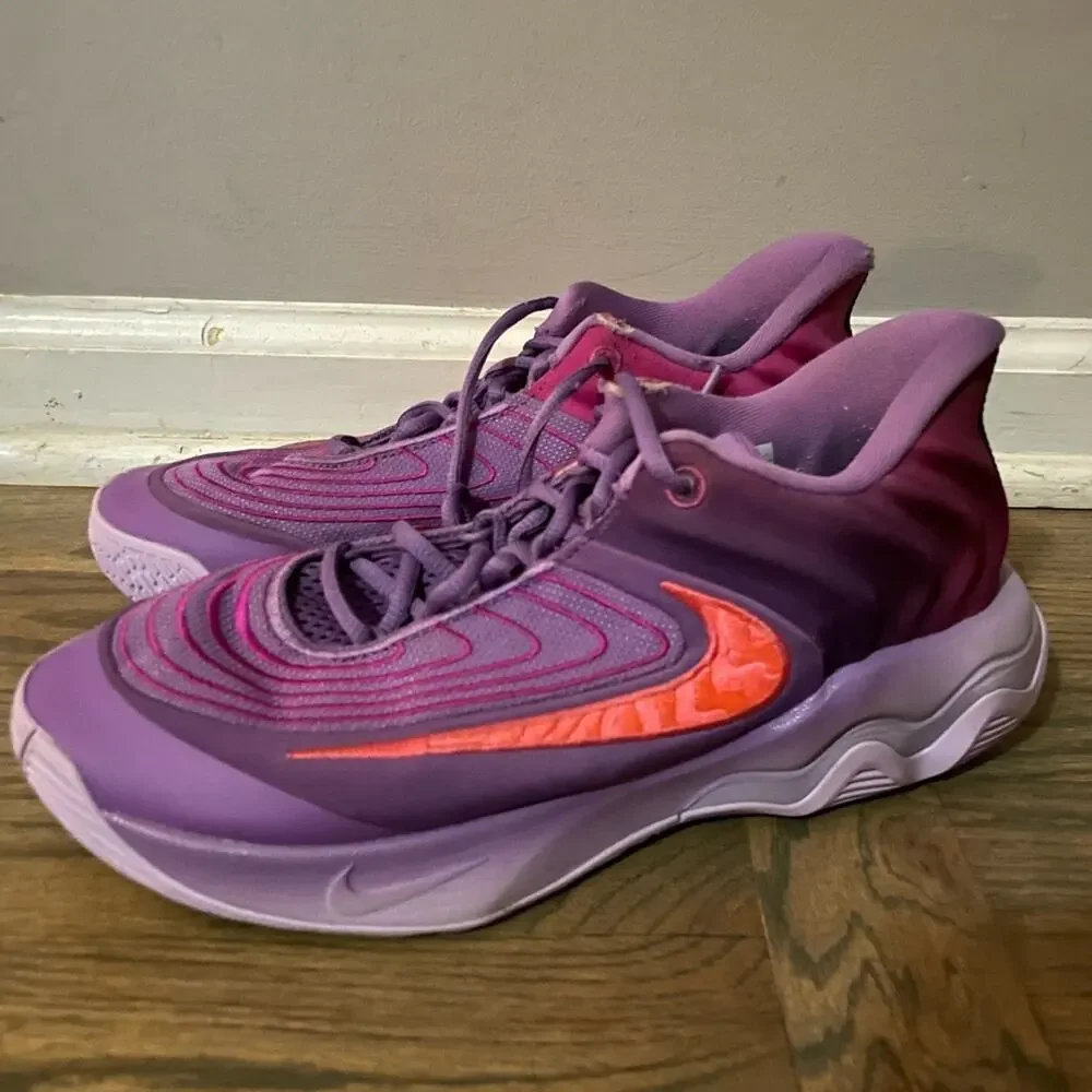 Nike Giannis Immortality 4 Black Raspberry‎ Mens Basketball FQ3680-500 Sz 7.5